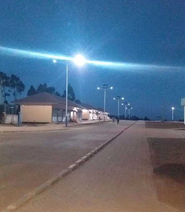 延长县非洲科特迪瓦太阳能路灯工程